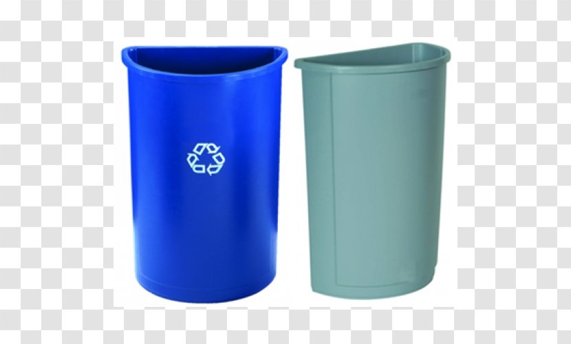 Rubbish Bins & Waste Paper Baskets Plastic Recycling Bin - Container - Platic Trash Transparent PNG