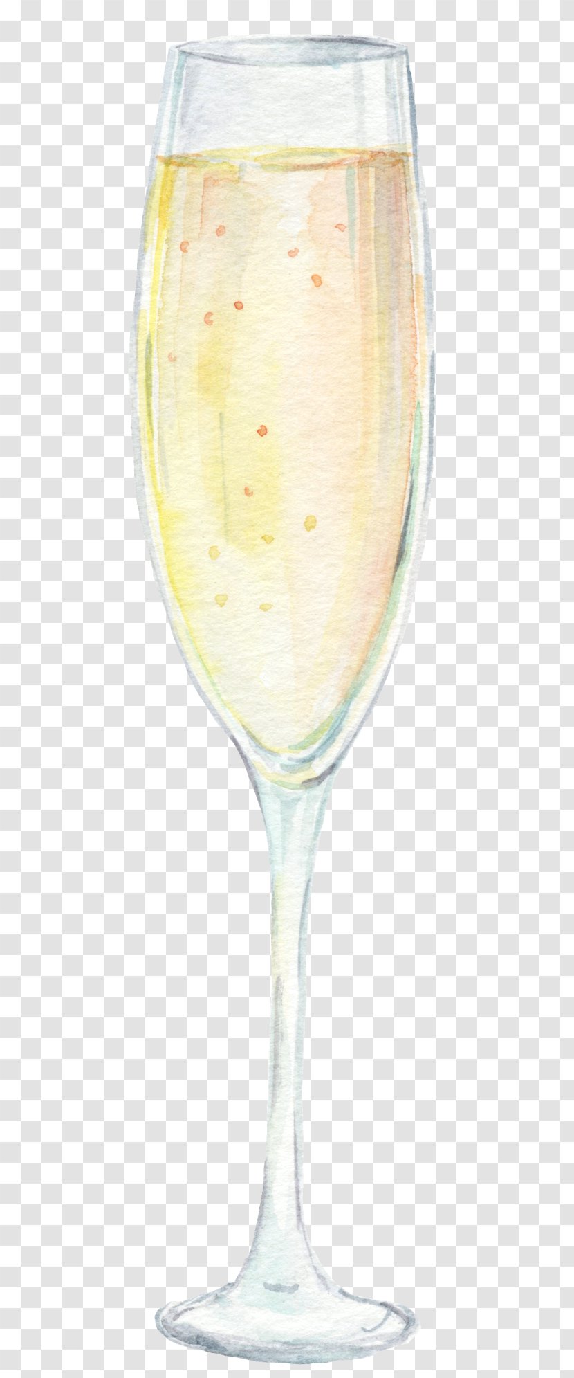 Champagne Cocktail Wine Glass - Alcoholic Drink - A Of Transparent PNG