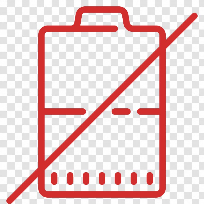 Battery Icon - Ironing - Triangle Transparent PNG