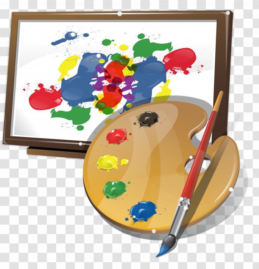 Drawing Watercolor Painting Art Palette - Play Transparent PNG