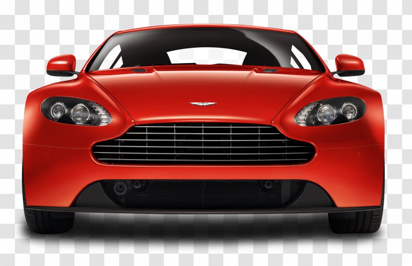 2008 Aston Martin V8 Vantage 2013 2016 (1977) - Brand - Red Front View Car Transparent PNG