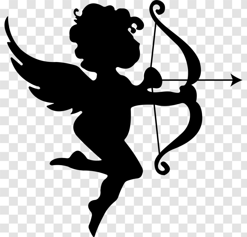 Clip Art Vector Graphics Free Content Cupid - Bow And Arrow - At Psyche Anime Transparent PNG