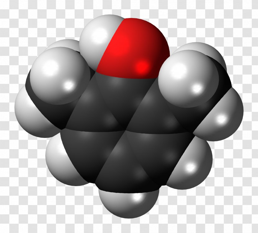 2,6-Xylenol Molecule Chemistry Isomer - Watercolor - W Transparent PNG