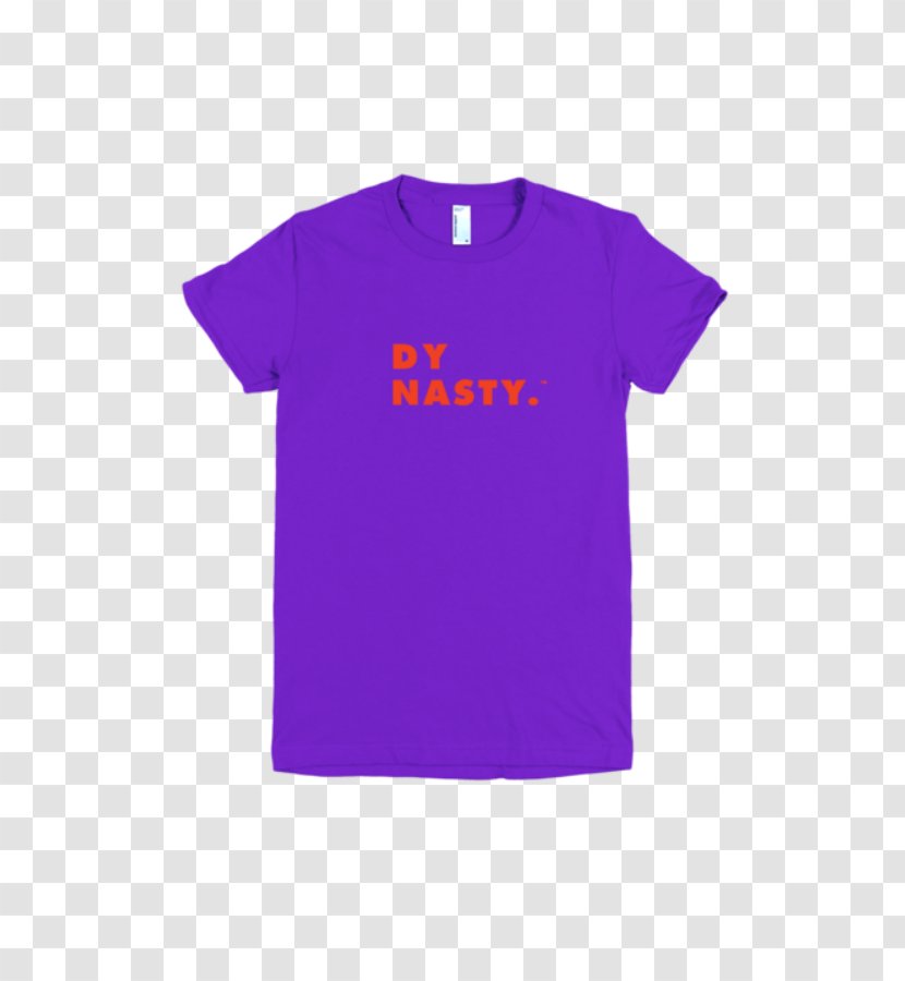 T-shirt Sleeve Neck Font - Violet - Tshirt Women Transparent PNG