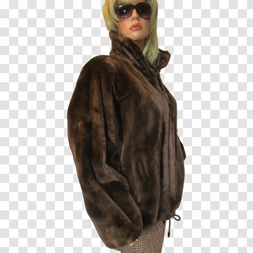 Fur Clothing Hoodie Coat Jacket - Beaver Transparent PNG
