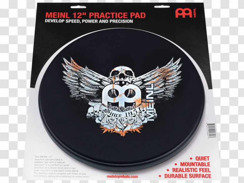 Practice Pads Meinl Percussion Drums Drummer - Frame Transparent PNG
