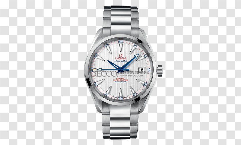 Omega Speedmaster SA Chronometer Watch Seamaster - Brand - Blue Stainless Steel Needle Transparent PNG