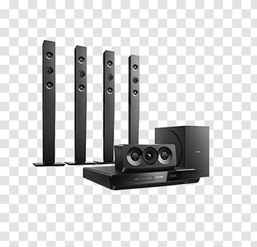 Blu-ray Disc Home Theater Systems 5.1 Surround Sound Cinema Philips - Theatre Transparent PNG