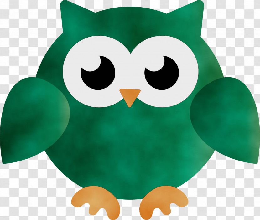 Beak Birds Green Bird Of Prey Owl M Transparent PNG