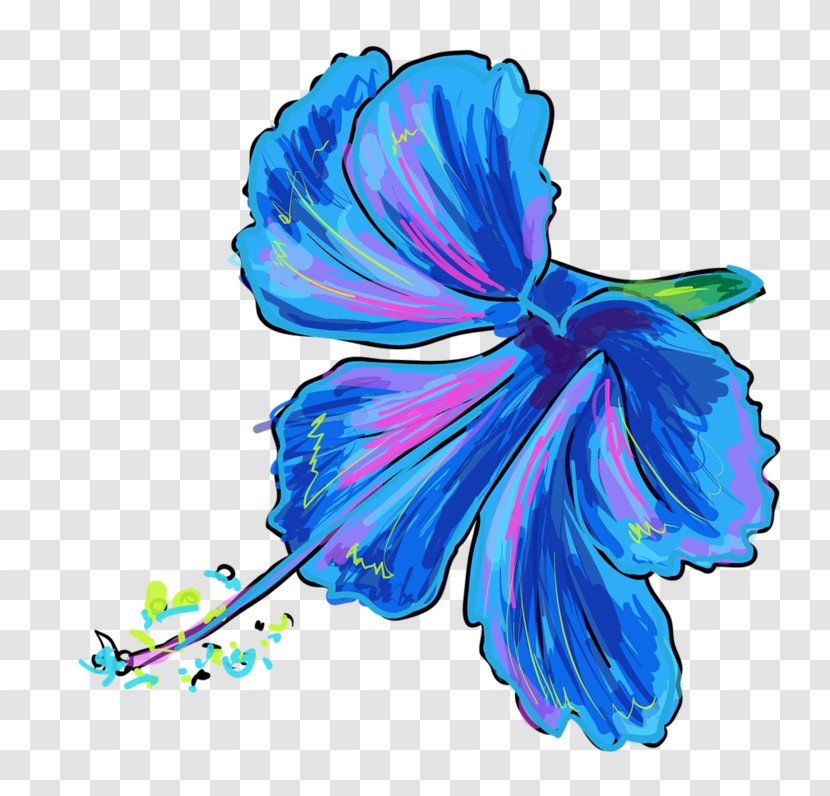 Color Blue Clip Art - Petal - Flower Transparent PNG