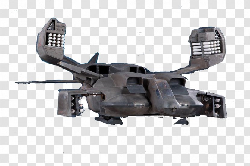 Hollywood Alien YouTube Ship - Helicopter - Spaceship Transparent PNG