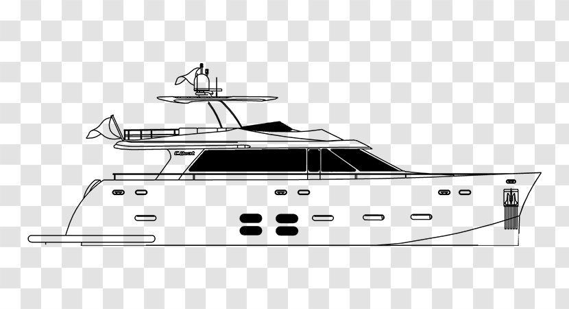 Luxury Yacht 08854 Plant Community - Naval Architecture - Old Boat Transparent PNG