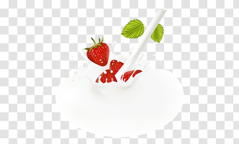 Juice Milk Strawberry - Fruit - And Encounter Transparent PNG