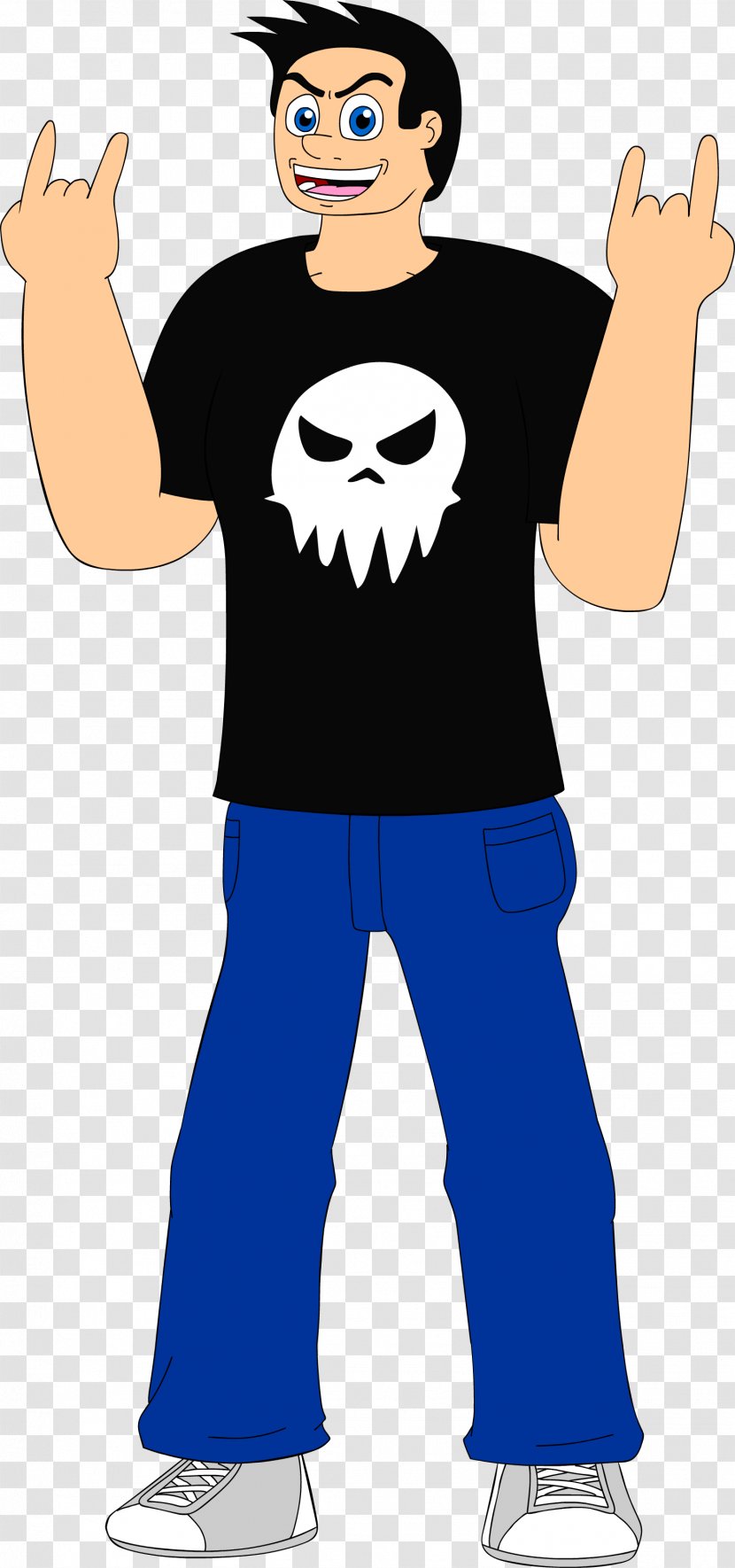 T-shirt Thumb Shoulder Costume Facial Hair - Mascot Transparent PNG