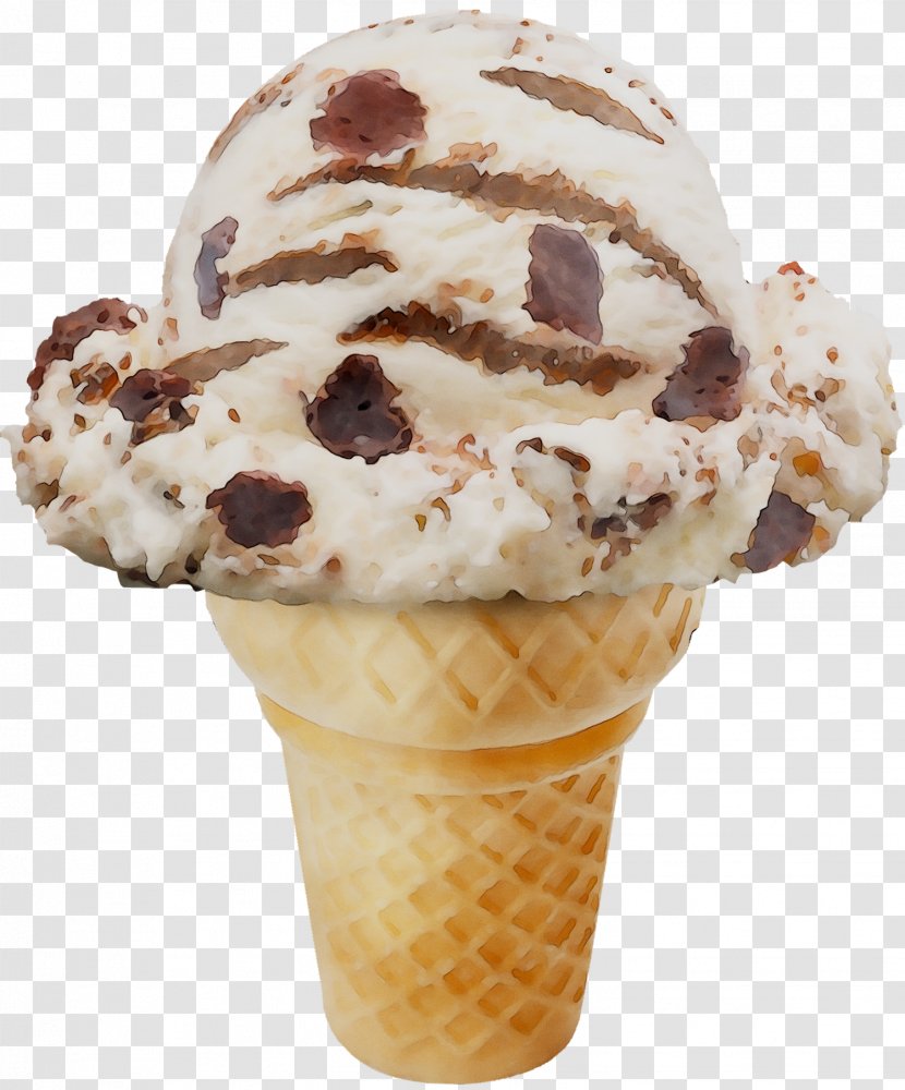 Chocolate Ice Cream Sundae Gelato - Wafer Transparent PNG