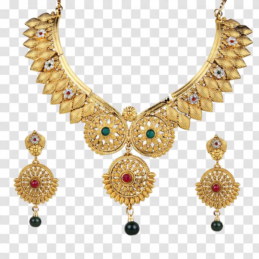 Necklace Earring Kundan Jewellery Bride - Fashion Accessory Transparent PNG