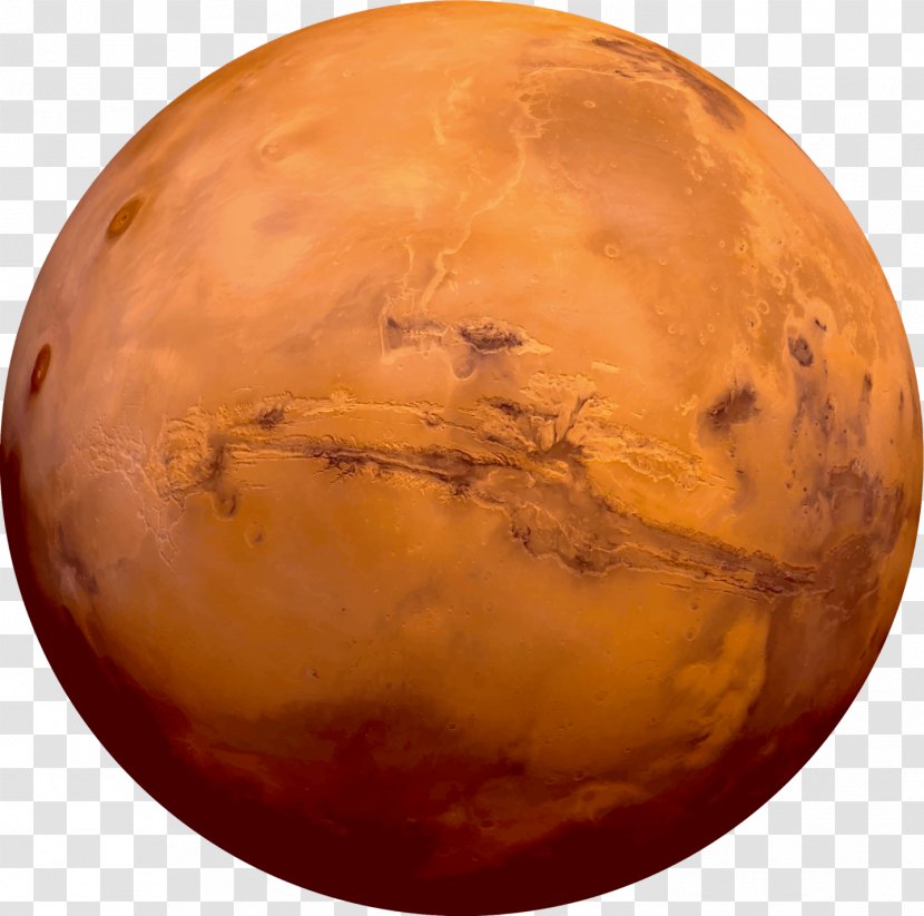 Mars Express Valles Marineris Earth Surface Color - Planet - Matches Transparent PNG