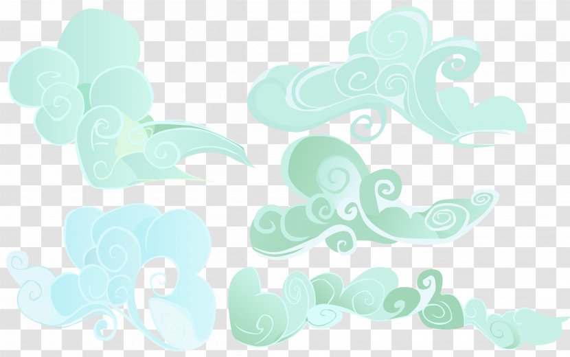 Turquoise Teal Desktop Wallpaper Pattern - Aqua - Spear Transparent PNG