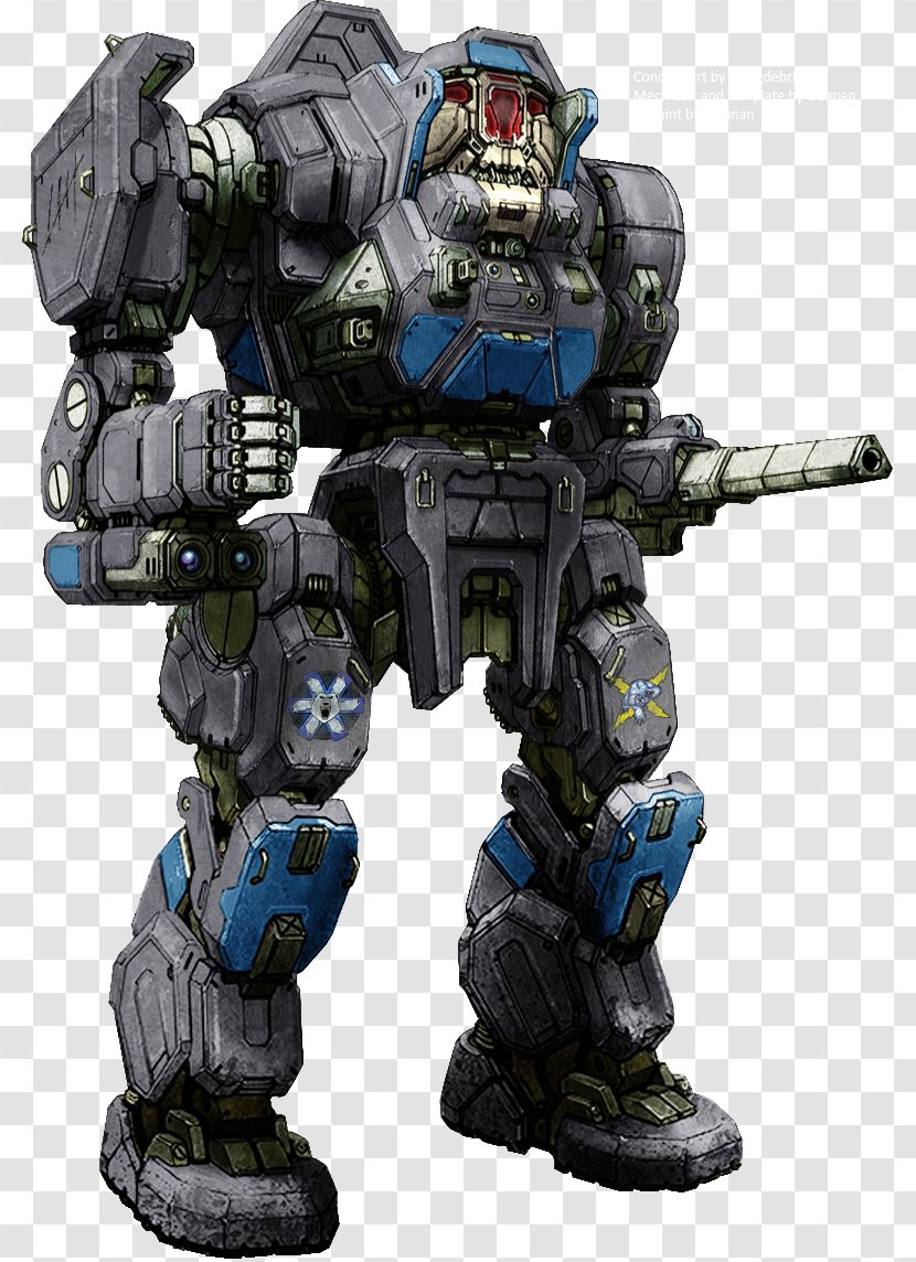 MechWarrior Online Mecha BattleTech Art BattleMech - Military Robot - Mechwarrior Transparent PNG