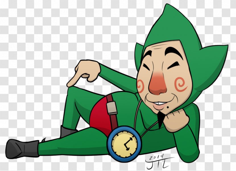 Freshly-Picked Tingle's Rosy Rupeeland The Legend Of Zelda: Wind Waker Princess Zelda Link Breath Wild - Male - Clench Transparent PNG