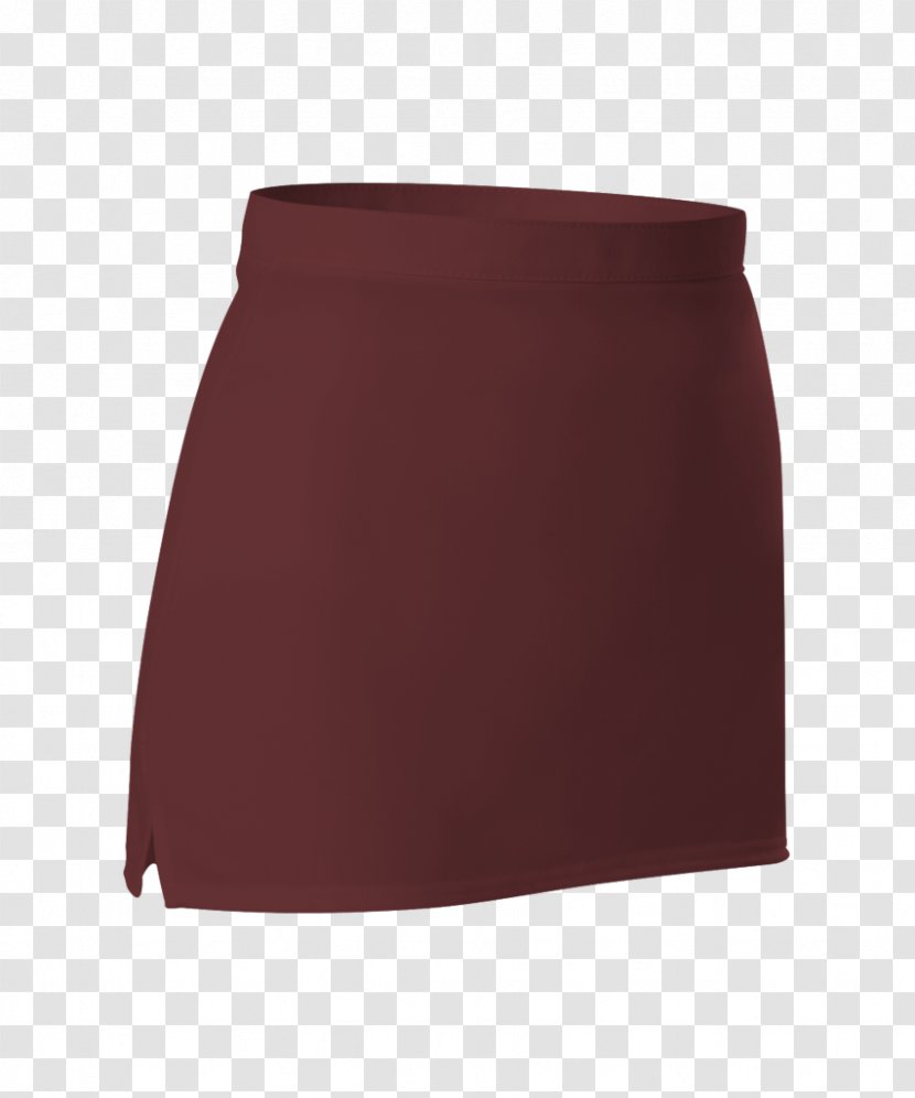 Maroon Skirt - Design Transparent PNG