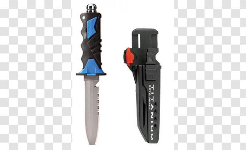 Utility Knives Knife Scuba Diving Titanium Underwater - Set Transparent PNG