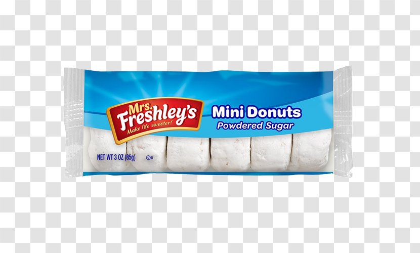 Donuts Frosting & Icing Mrs. Freshley's Bakery Powdered Sugar - Biscuits - Chocolate Transparent PNG