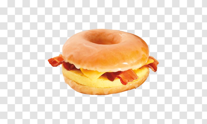 Breakfast Sandwich Donuts Bagel Cheeseburger Ham And Cheese - B%c3%a1nh Transparent PNG