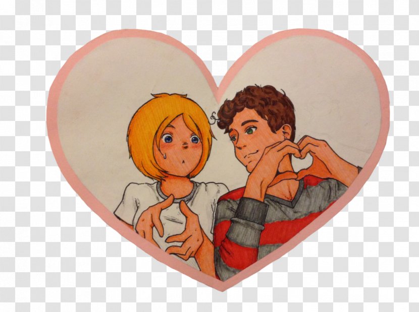 Cartoon Valentine's Day Character - Heart Transparent PNG