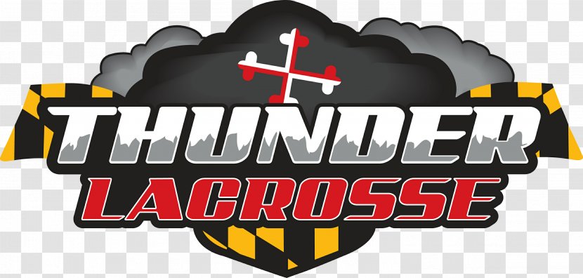 Logo Brand Lacrosse Font - Thunder Transparent PNG
