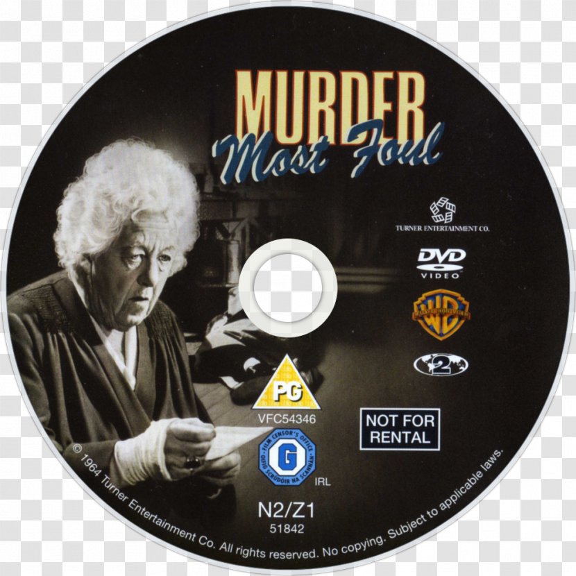 Miss Marple DVD STXE6FIN GR EUR Murder Label.m - Dvd Transparent PNG