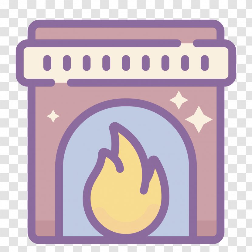 Clip Art Fireplace Chimney Vector Graphics - Violet Transparent PNG