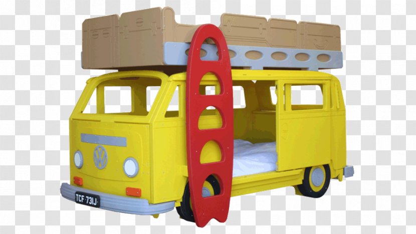 Volkswagen Type 2 Car Microbus Concept Bunk Bed Toddler Transparent PNG