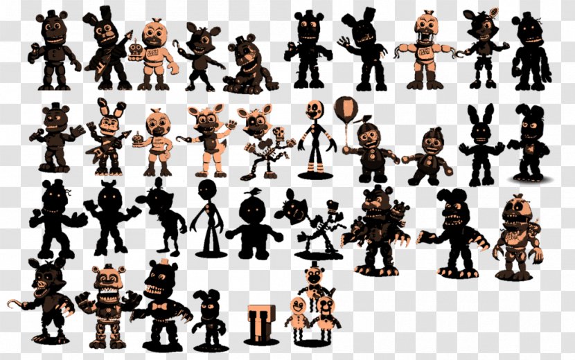 FNaF World Five Nights At Freddy's 4 2 3 Freddy's: Sister Location - Action Figure - The Boss Baby Transparent PNG