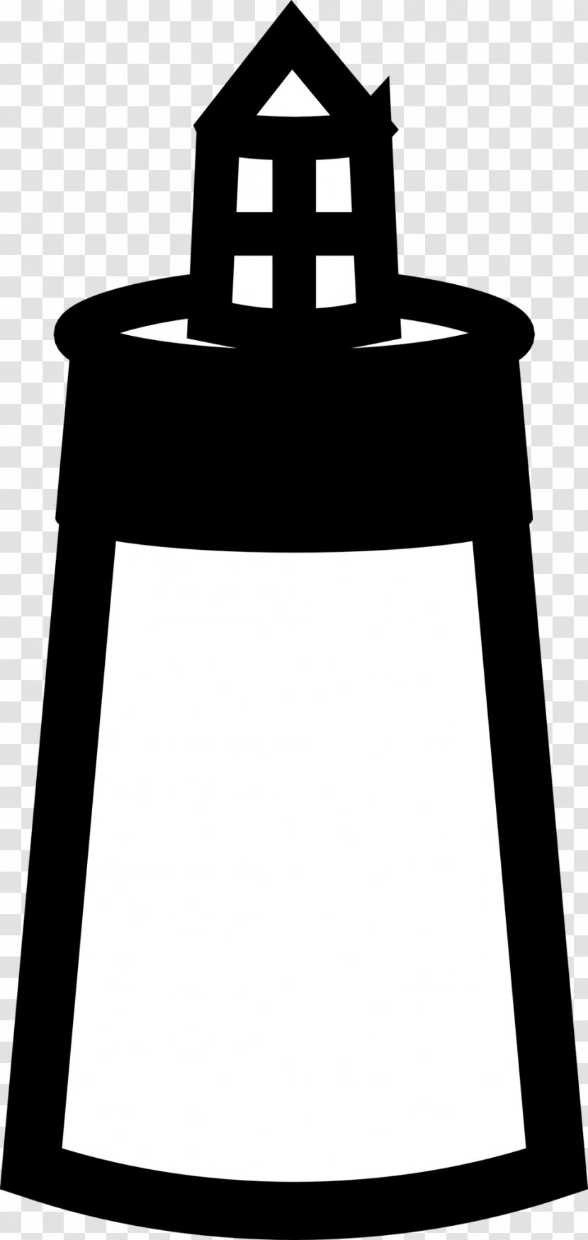 Lighthouse Pictogram Clip Art - Black And White Transparent PNG