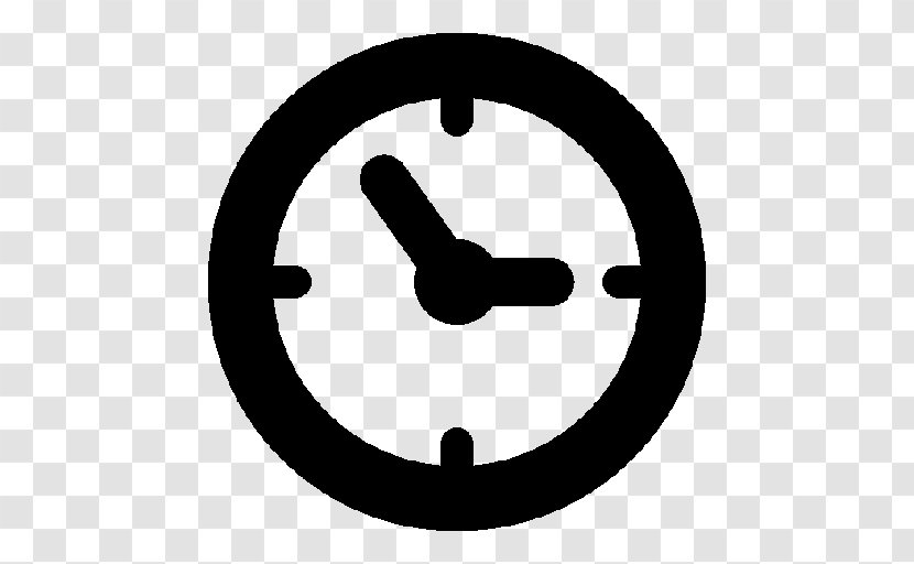Time Clock Symbol - Zone Transparent PNG