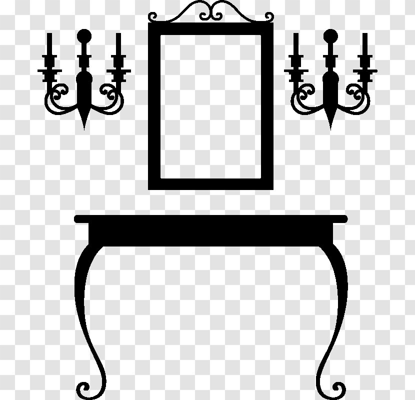 Table Wall Decal Furniture Ornament Transparent PNG