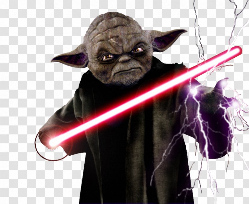 Yoda Anakin Skywalker Darth Maul Palpatine Luke - Star Wars Transparent PNG