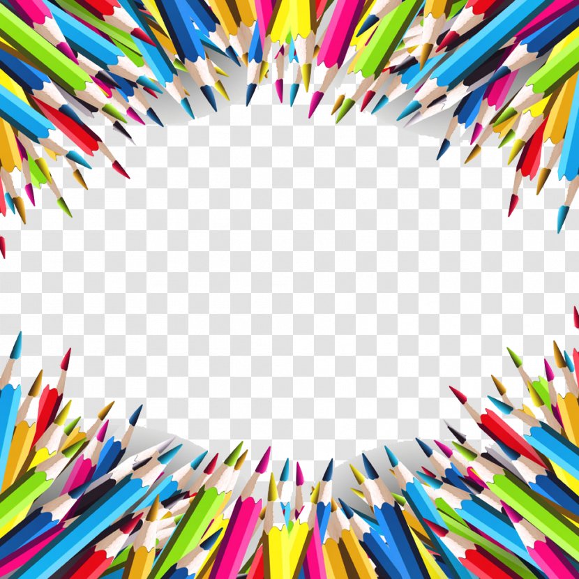 School Pencil Royalty-free Drawing - Crayon - Colorful Transparent PNG