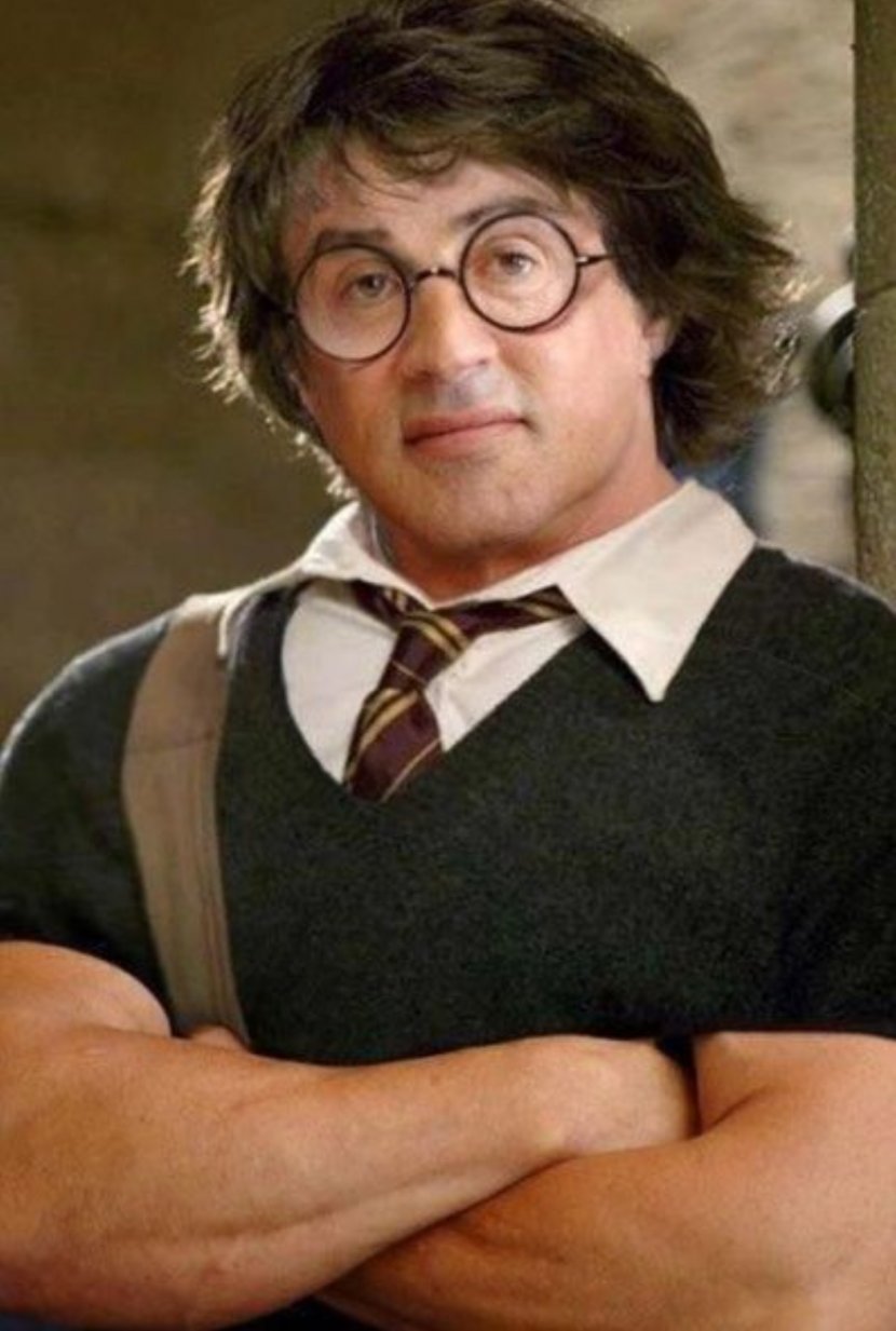 Sylvester Stallone Rocky Harry Potter Film - Person - Rambo Transparent PNG
