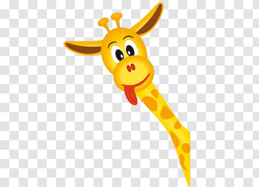 Baby Giraffes Cartoon Clip Art - Giraffe Transparent PNG