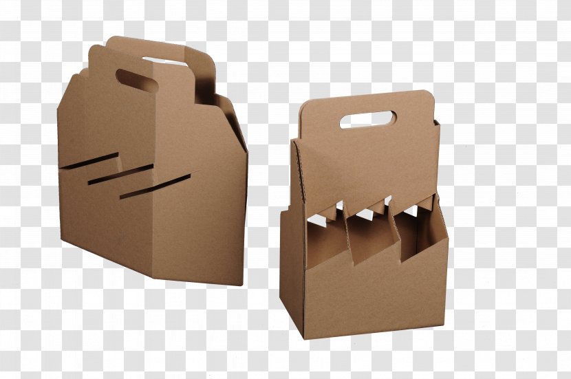 Paper Cardboard Carton - Brown - Design Transparent PNG