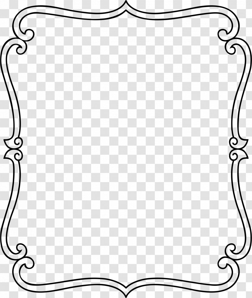 Picture Frames Decorative Arts Ornament Clip Art - Symmetry - Ornamnetal Transparent PNG