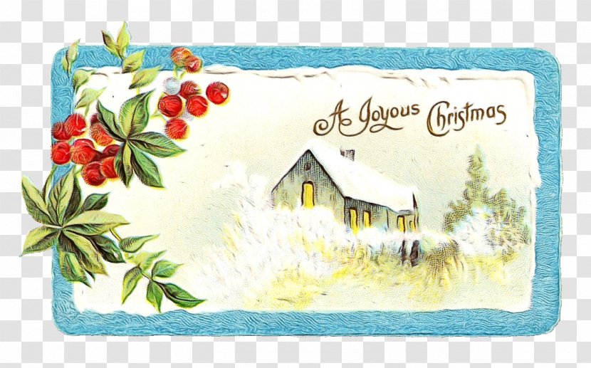 Christmas Clip Art - Rectangle Card Transparent PNG