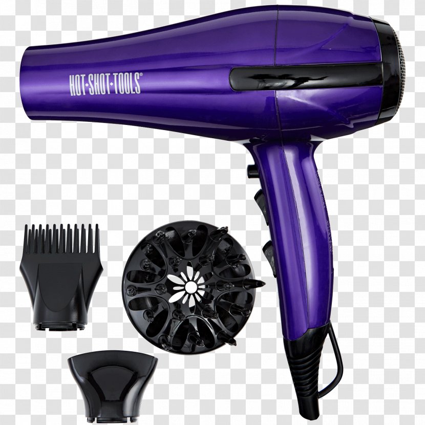 Hair Dryers Iron Clipper Care - Purple Transparent PNG