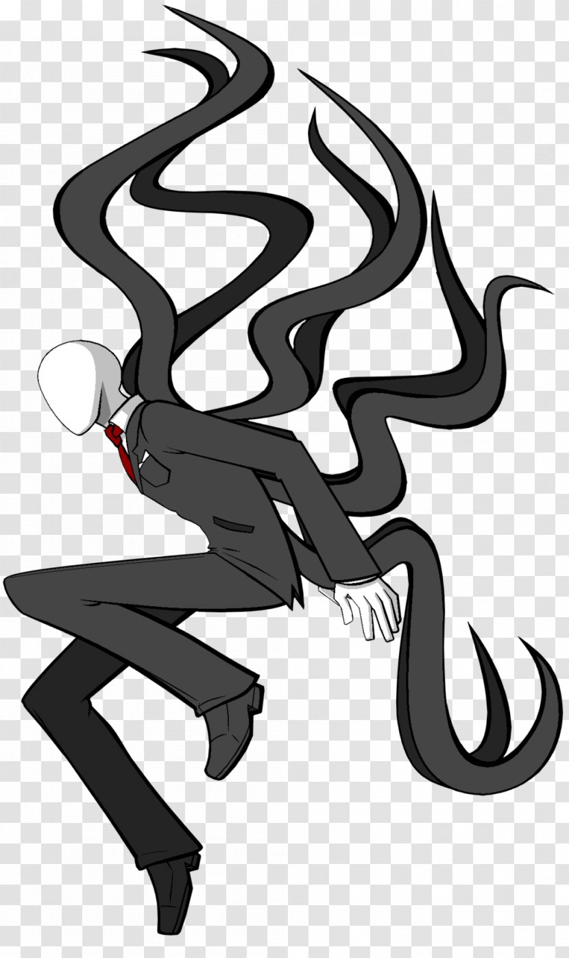 Slenderman Creepypasta DeviantArt - Heart - Slender Man Transparent PNG