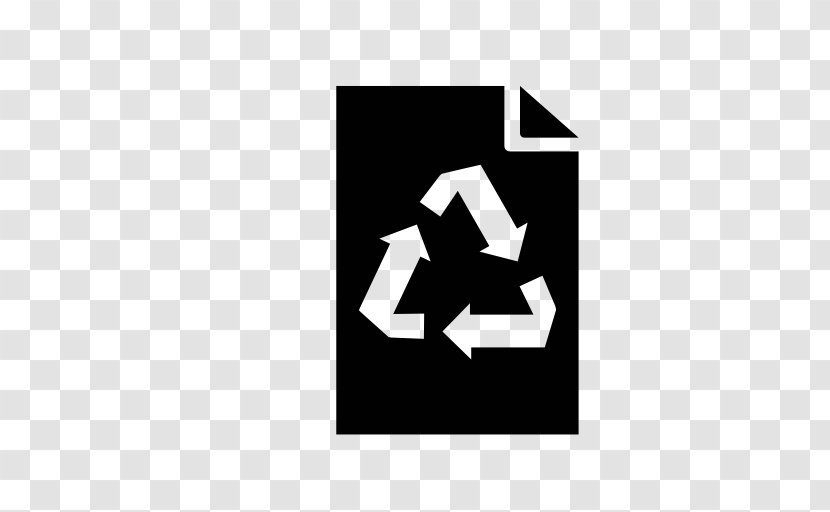 Recycling Symbol - Black And White - Cycle Transparent PNG