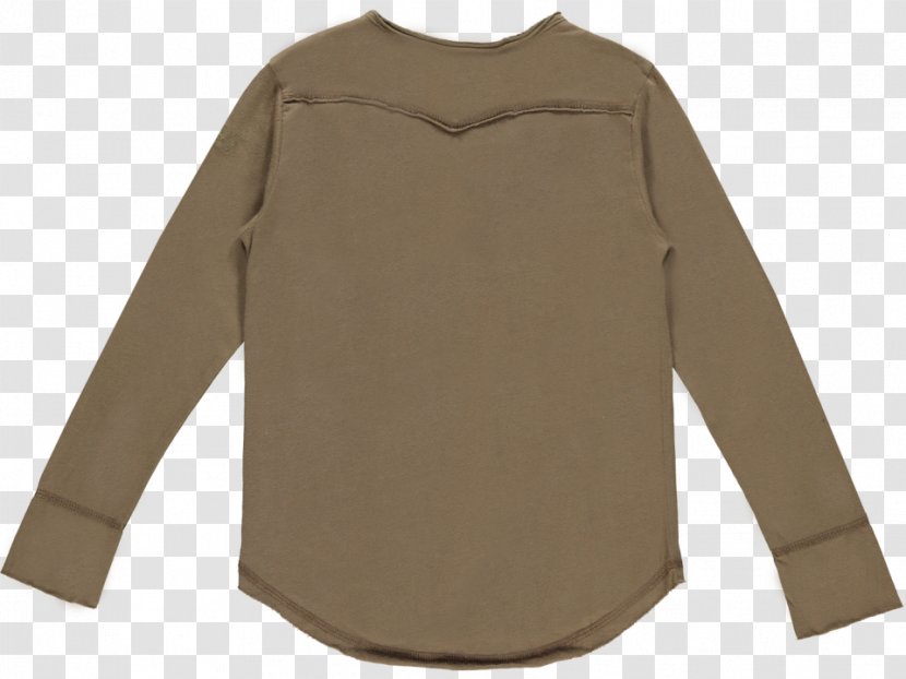 Long-sleeved T-shirt Shoulder Brown - 建筑logo Transparent PNG
