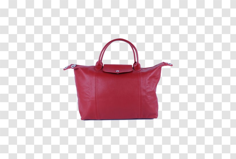 Tote Bag Leather Handbag Red Pliage Transparent PNG