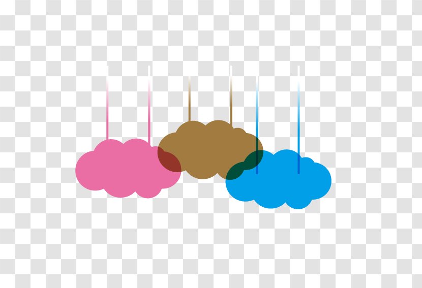 Tag Cloud Clip Art - Iridescence - Color Clouds Transparent PNG